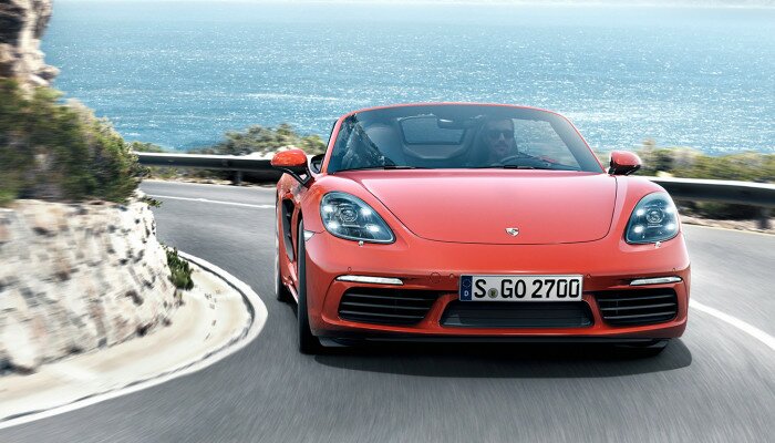 Porsche выпустила новый Boxster 718