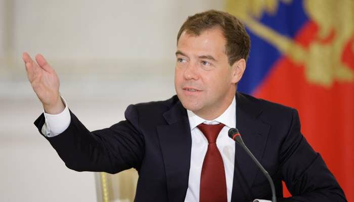 Выступление Медведева на съезде ЕР