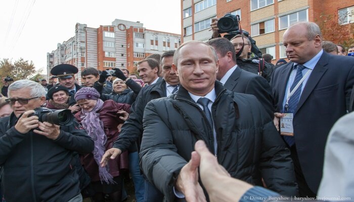 Коллективное селфи с Путиным