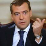 Медведев не проголосовал на праймериз