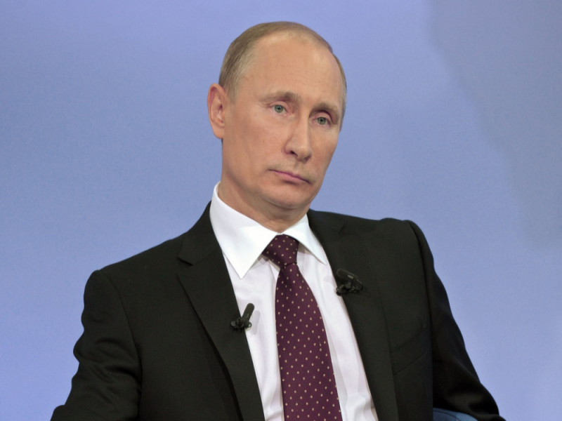 Реакция Путина на заявление Медведева 