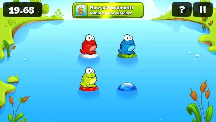 Tap the Frog game