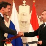 Переговоры Медведева с Марком Рютте
