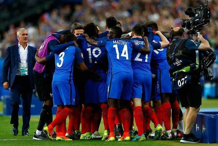 france goal
