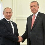 Путин встретился с турецким президентом