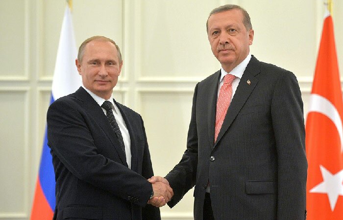 Путин встретился с турецким президентом 