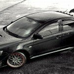 Тюнинг и пластиковый обвес и мощь Mitsubishi Lancer